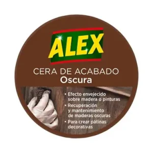 Últimas Unidades CERA SOLIDA MADERA OSCURA LATA 250 ML
