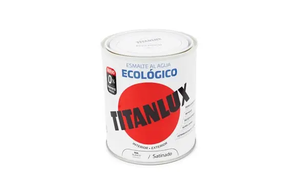 Precio De Oferta ESMALTE ECOLOGICO AL AGUA SATINADO 250 ML BLANCO