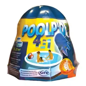 CLORO TRATAMIENTO MENSUAL POOLPO 20 M³ 500 GR Nuevo Modelo