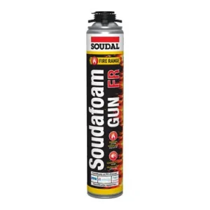 Última Versión ESPUMA POLIURETANO IGNIFUGA SOUDAFOAM FR PISTOLA 750ML