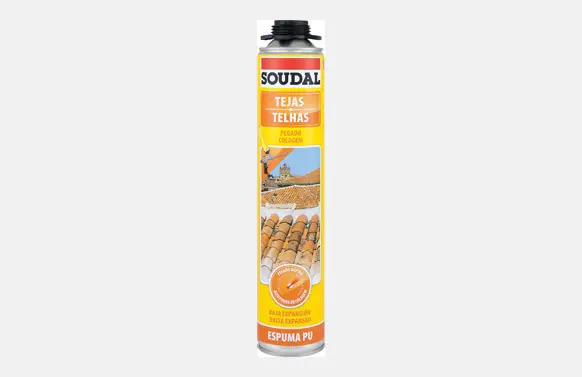 Moderno ESPUMA POLIURETANO TEJAS PISTOLA 750 ML GRIS