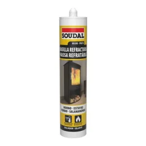 MASILLA REFRACTARIA ALTA TEMPERATURA 290 ML NEGRO Ocasión Especial