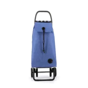 CARRO COMPRA DOS + 2 DOBLE PLEGADO AZUL TWEED Compra Ahora