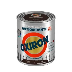Artesanal ESMALTE ANTIOXIDANTE AGUA OXIRON LISO BRILLANTE 750 ML TABACO