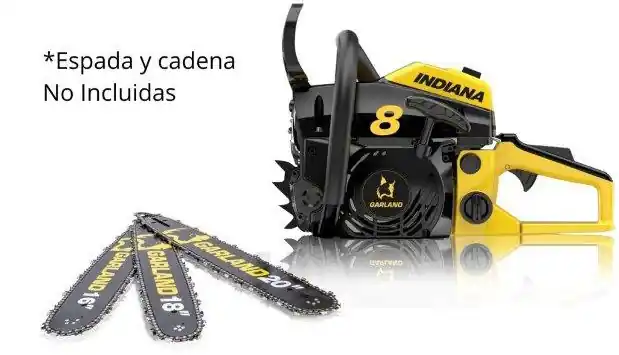 MOTOSIERRA A GASOLINA GARLAND INDIANA 8-V21 Económico