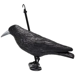CUERVO ESPANTAPAJAROS 33 X 20 X 12 CM Súper Precio