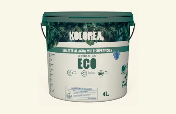 Precio Rebajado ESMALTE AL AGUA ECO SATINADO 250 ML BLANCO ROTO