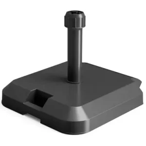 Favorito De Clientes PIE PARASOL CEMENTO PP 36 KG CON RUEDAS Ø 18-53 MM NEGRO