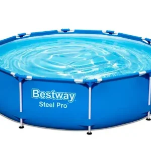 PISCINA STEEL PRO 4678 L DEPURADORA DE CARTUCHO 1249 L/H Ø 305 X 76 CM Mejor Precio