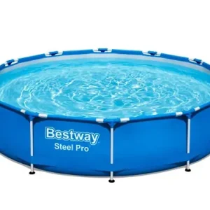 PISCINA STEEL PRO 6473 L DEPURADORA DE CARTUCHO 1249 L/H Ø 366 X 76 CM Profesional