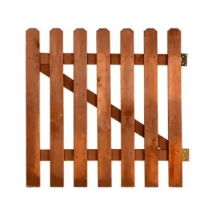 PUERTA MUSTANG 15 MM MARRON 100 X 100 CM Lujoso