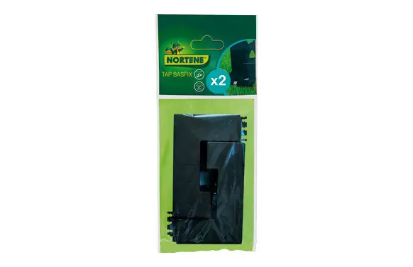 Profesional TAPA EMBELLECEDORA TAP BASFIX 2 UDS 12,5 X 12,5 X 2 CM ANTRACITA