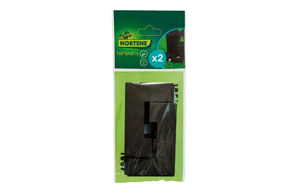 Nuevo Modelo TAPA EMBELLECEDORA TAP BASFIX 2 UDS 12,5 X 12,5 X 2 CM OXIDO
