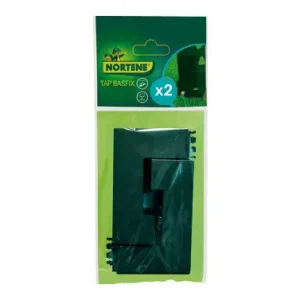 TAPA EMBELLECEDORA TAP BASFIX 2 UDS 12,5 X 12,5 X 2 CM VERDE Precio Económico