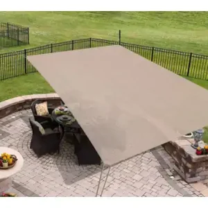 Disponible Ahora TOLDO VELA SOMBREO READY TO HAND RECTANGULAR 2,19 X 3,9 M TIERRA 125 GR