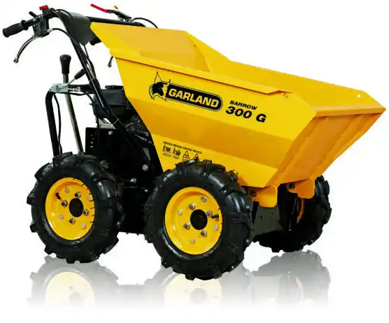 CARRETILLA VOLQUETE MOTORIZADO GARLAND BARROW 300 QG-V23 52-0006 Gran Oferta