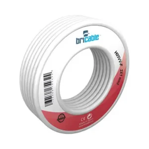 CABLE MANGUERA REDONDA 3 X 2,5 MM BLANCO 5 M Nuevo Modelo