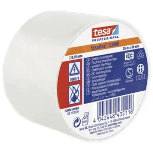 Oferta Flash CINTA AISLANTE TESAFLEX BLANCO 25 M X 50 MM