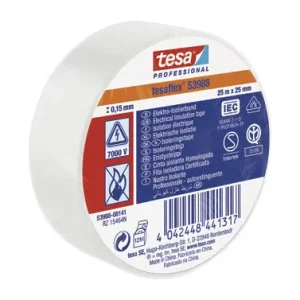 CINTA AISLANTE TESAFLEX BLANCO 25 M X 25 MM Envío Gratis