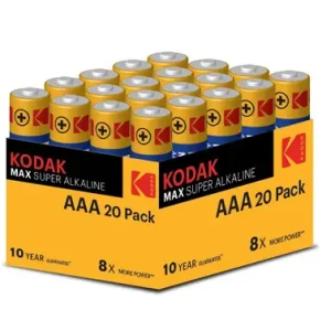 Marca Reconocida PILA ALCALINA MAX LR03 AAA CAJA 20 UNIDADES