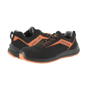ZAPATO FLEX S1P SRC ESD NEGRO / NARANJA T 39 Hecho A Mano