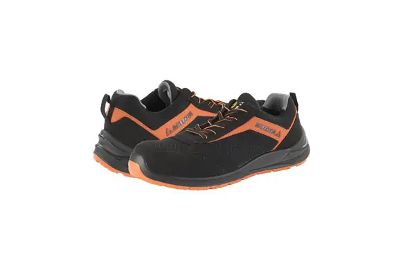 Pedido Al Por Mayor ZAPATO FLEX S1P SRC ESD NEGRO / NARANJA T 42