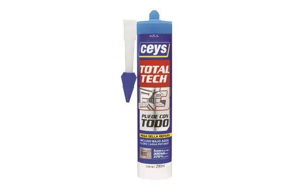ADHESIVO MONTAJE SELLADOR TOTAL TECH 290 ML AZUL Premium