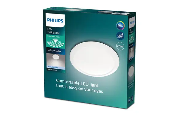 PLAFON COMPACTO LED CINNABAR Ø 40.4 CM LUZ NEUTRA 2000LM 22W Pedido Al Por Mayor