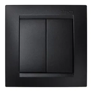DOBLE CONMUTADOR GRAFITO SERIE 15 Oferta Limitada