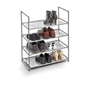 ZAPATERO 4 BALDAS 58,5 X 28,5 X 70 CM GRIS Imprescindible (Must-Have)