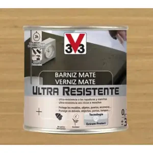 BARNIZ INTERIOR ULTRA RESISTENTE MATE 250 ML ROBLE CLARO Precio Bajo