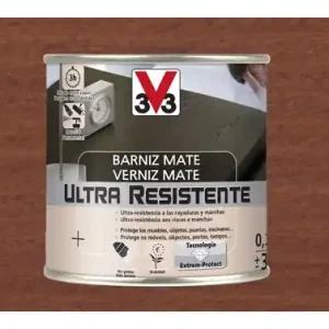 BARNIZ INTERIOR ULTRA RESISTENTE MATE 250 ML SAPELI Envío Exprés