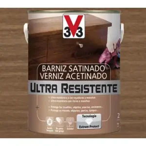 BARNIZ INTERIOR ULTRA RESISTENTE SATINADO 250 ML WENGUE Entrega Rápida