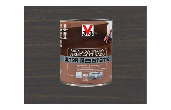 Promoción Exclusiva BARNIZ INTERIOR ULTRA RESISTENTE SATINADO 750 ML WENGUE