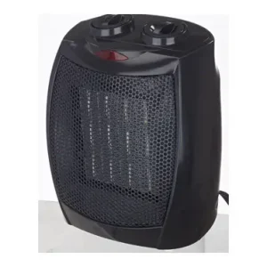 Auténtico TERMOVENTILADOR CERAMICO ANTIVUELCO 750/1500W NEGRO