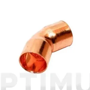 CURVA 45º HEMBRA-HEMBRA COBRE Ø 22 MM 2 UDS Ordenar Ahora Mismo