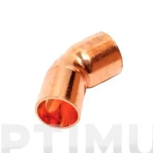 CURVA 45º MACHO-HEMBRA COBRE Ø 22 MM 2 UDS Promoción Exclusiva