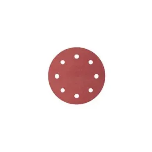 LIJA DISCO ADHERENTE MADERA METAL GR 120 5 UDS Ø 125 8 AGUJEROS Novedad