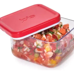 CONTENEDOR GUARDA ALIMENTOS REVERSIBLE APILABLE TOMATES Oferta De Temporada