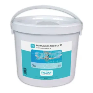 CLORO MULTIFUNCION SIN SULFATO COBRE TABLETA 250 G 5 KG Última Versión