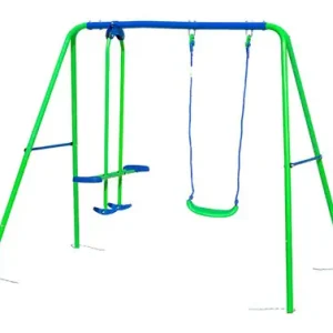 COLUMPIO INFANTIL METAL 1 ASIENTO + 1 BALANCIN 220 X 140 X182 CM Precio Económico