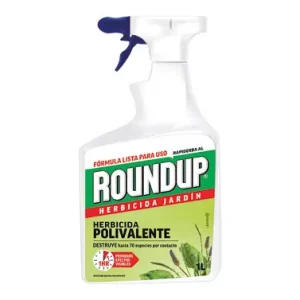 HERBICIDA JARD 1000ML PIST GARDEN LIQUIDO ROUNDP 231672 BLANCA Envío Inmediato