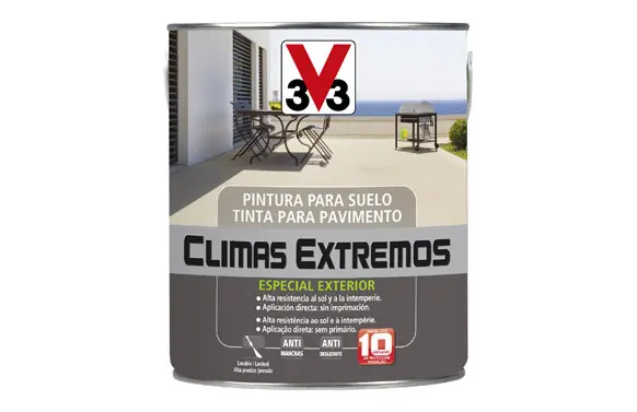 Compra Ahora PINTURA RENOVACION SUELOS EXTERIOR CLIMAS EXTREMOS 2,5 L BLANCO