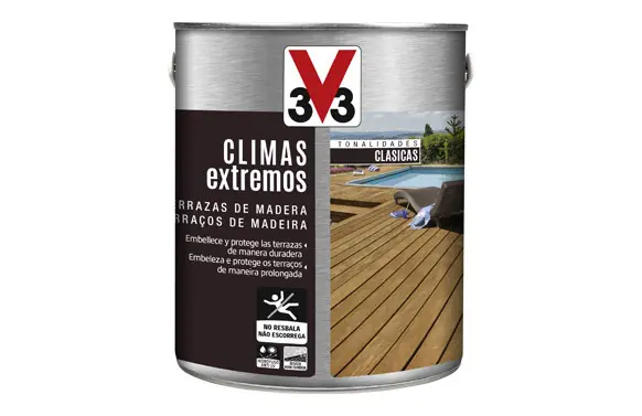 PROTECTOR TERRAZAS DE MADERA CLIMAS EXTREMOS TONALIDAD CLASICA 2,5 L TECA Venta Final