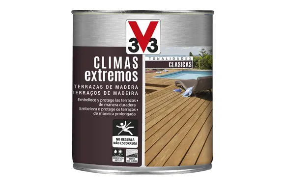 Económico PROTECTOR TERRAZAS DE MADERA CLIMAS EXTREMOS TONALIDAD CLASICA 750 ML INCOLORO
