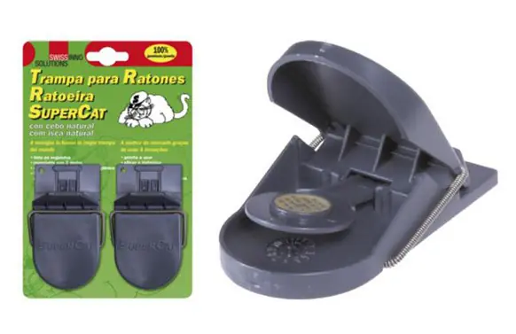 Lujoso TRAMPA RATONES PRO SUPERCAT CEBO INCORPORADO