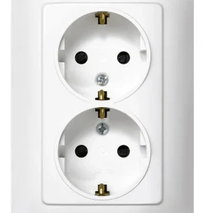 BASE ENCHUFE DOBLE SCHUKO TT EMPOTRAR BLANCO SERIE 10 Edición Limitada