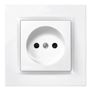 Descuento BASE ENCHUFE SIN TT EMPOTRAR BLANCO SERIE 10