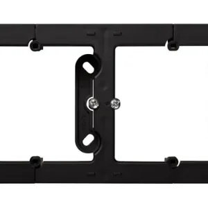 Súper Precio CAJA SUPERFICIE 2 ELEMENTOS NEGRO SERIE 10