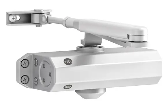 Comprar En Línea CIERRAPUERTA 3500 BRAZO RETENEDOR FUERZA 2-4 BLANCO YALE 3500-0004-50